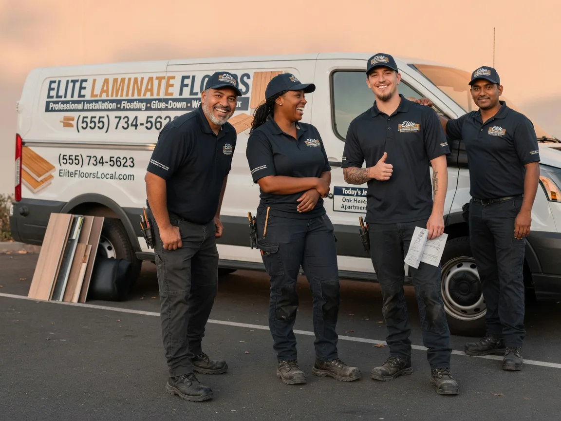 Laminate flooring installation company in Lake Milton, OH
